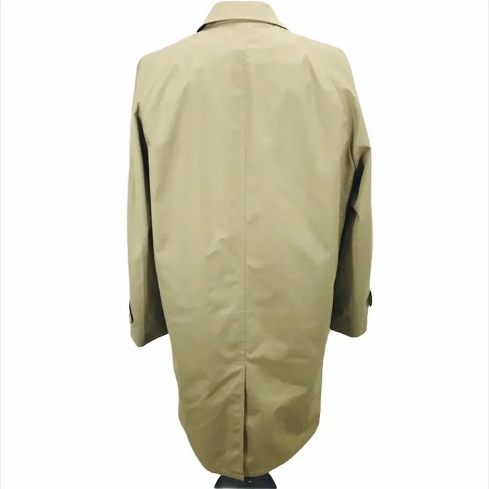 Crownwear Clarendon Faux Fur Lined Trench Coat Tan Size 38 Regular